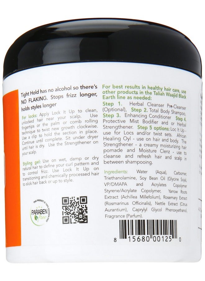 Taliah Waajid Black Earth Products Lock It Up Tight Hold, 6 Ounce