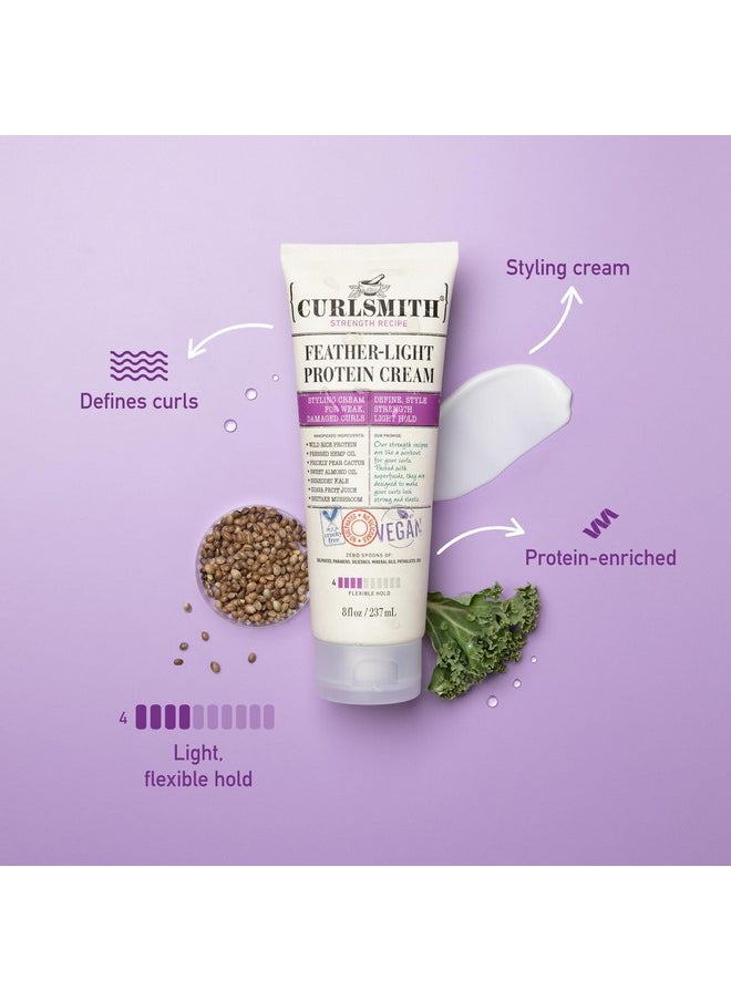 CURLSMITH - Feather-Light Protein Hair Cream 8 oz / 237 mL