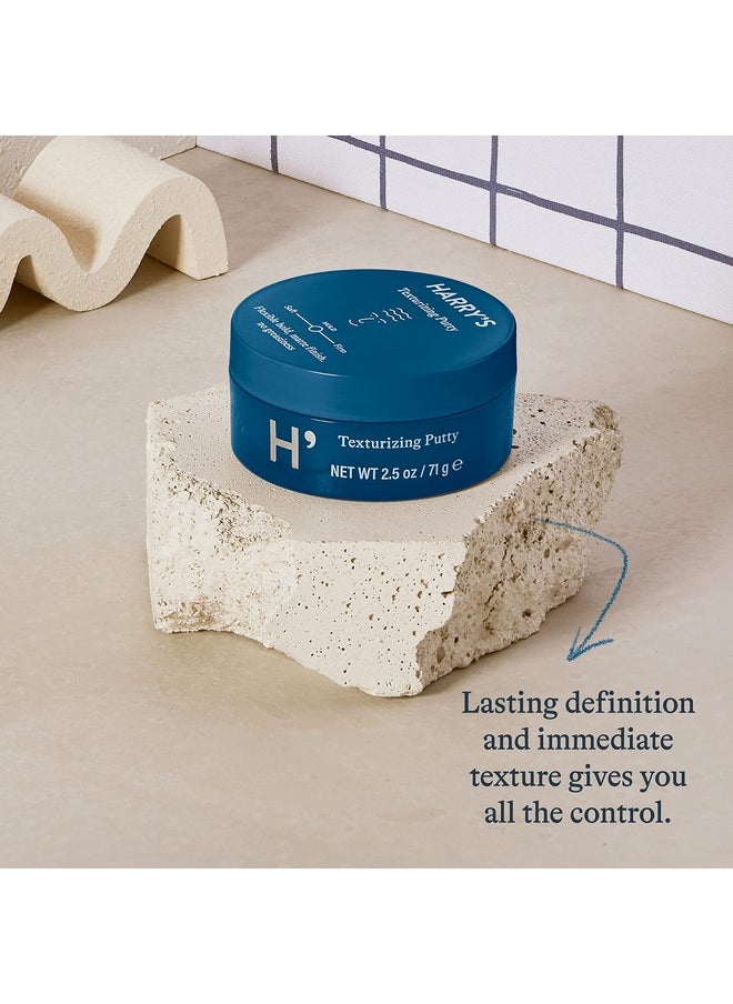 Harry's Texturizing Hair Putty | Definition Without Stickiness or Stiffness | 2.5 Fl Oz, 3 Pack