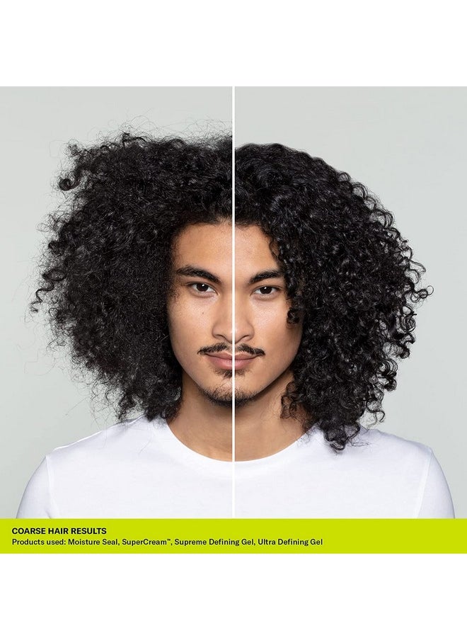 DevaCurl SuperCream Rich Coconut-Infused Definer, Fragrance Free & Hypoallergenic