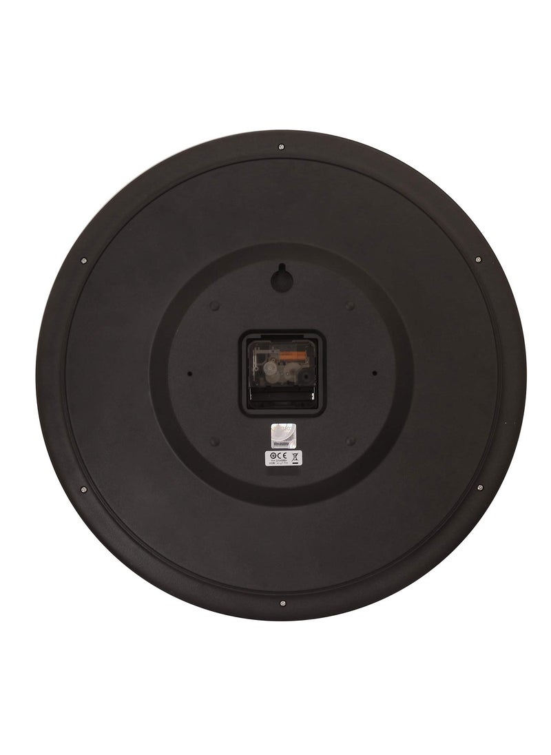 SEIKO Plastic Wall Clock (Brown, 41 cm x 41 cm x 5 cm, QXA598AN)
