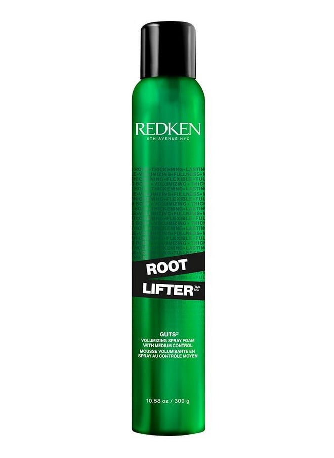 Redken Root Lifter Volumizing Spray Foam | For All Hair Types | Provides Body, Volume & Anti-Frizz Protection | Medium Control | 10.58 Oz