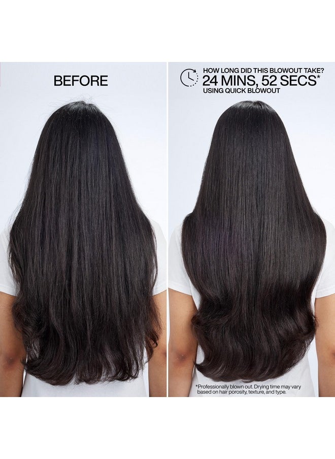 Redken Quick Blowout Heat Protectant Spray | Smooths & Adds Shine | Lightweight Blowdry Styling Primer & Heat Protection for Blowouts | For All Hair Types