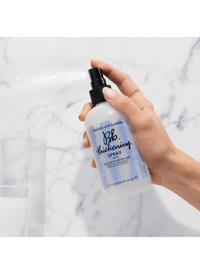 Bumble and bumble. Thickening Blow-Dry Prep Spray | For Lush Blow Dries | Straight to Wavy, Mini Travel Size, 2 Fl Oz