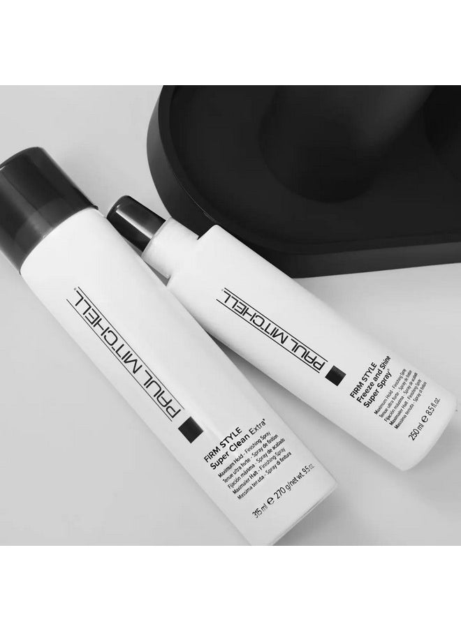 Paul Mitchell Super Clean Extra Finishing Hairspray, Maximum Hold, Shiny Finish, For All Hair Types, 9.5 oz.
