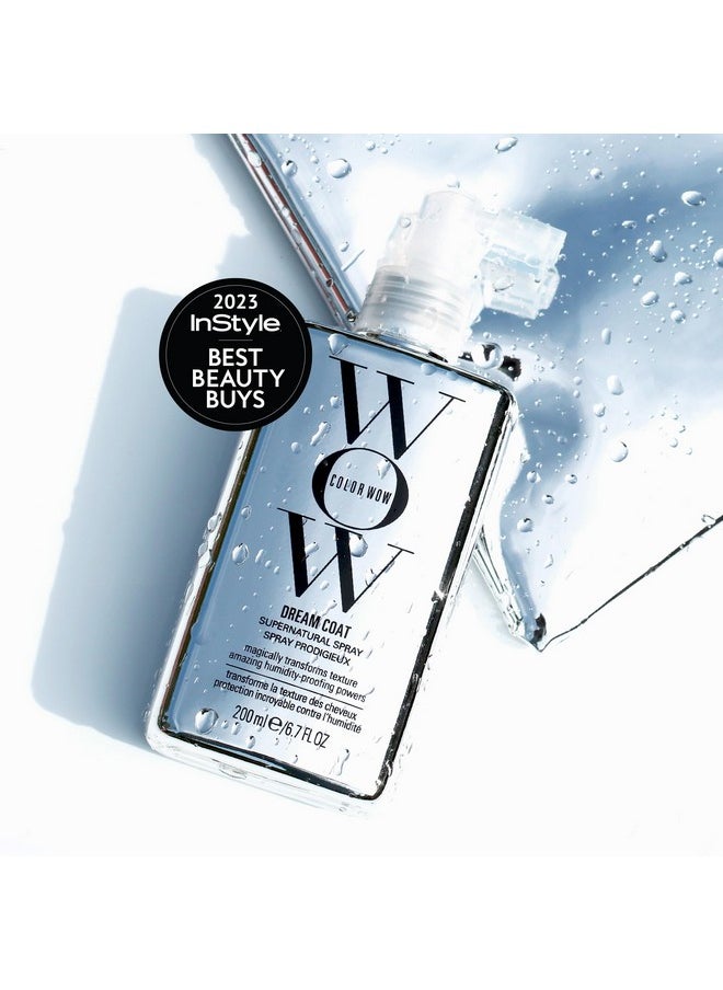 COLOR WOW Dream Coat Supernatural Spray, 6.7 Fl Oz - Keep Your Hair Frizz-Free and Shiny No Matter the Weather with Award-Winning Anti-Humidity Treatment