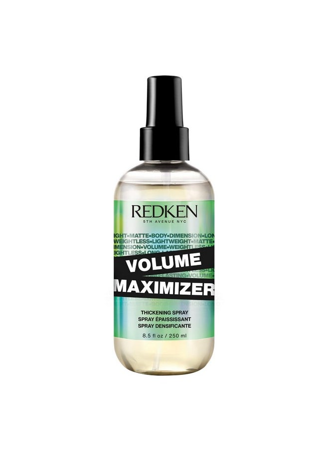 Redken Volume Maximizer Thickening Spray |Volumizing | For Thin Hair | 8.5 fl. oz.