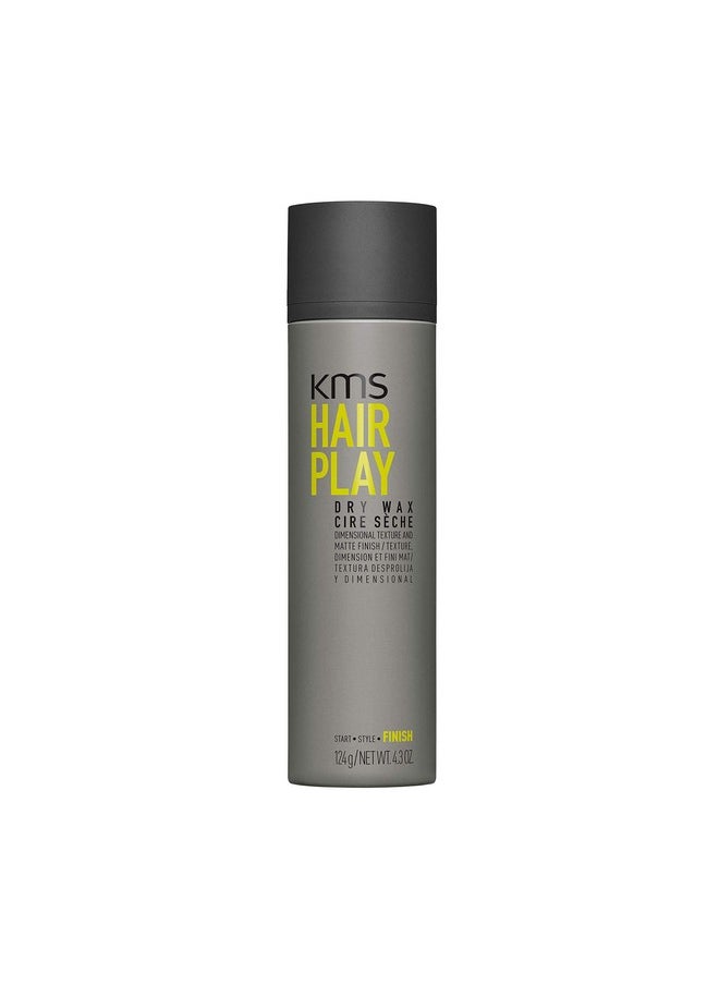 KMS HAIRPLAY Flexible Hold Texturizing Dry Wax Finishing Hairspray, 4.1 Oz