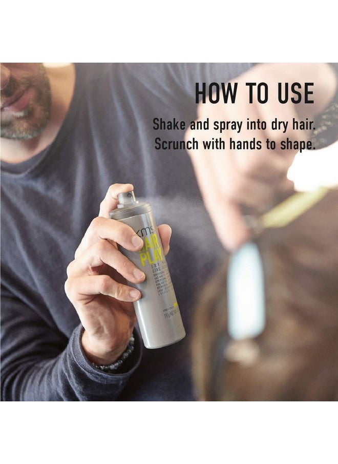 KMS HAIRPLAY Flexible Hold Texturizing Dry Wax Finishing Hairspray, 4.1 Oz