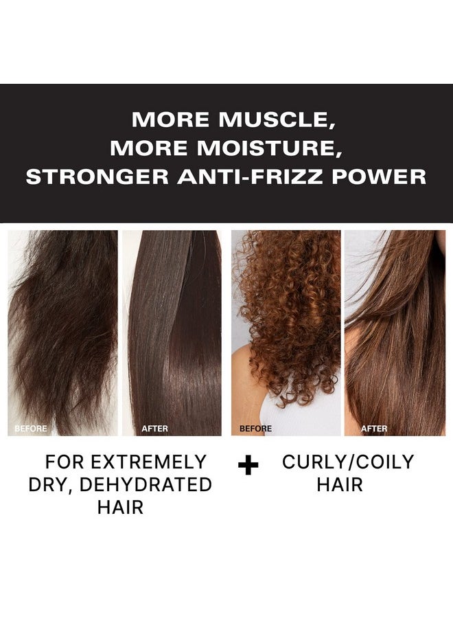 COLOR WOW Extra Strength Dream Coat - Powerful ultra moisturizing, anti humidity treatment for extremely frizz prone hair, glassy smooth, straight + resistant styles up to 3-4 washes