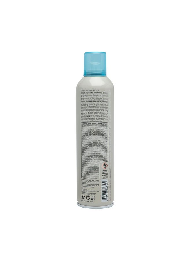 RUSK Thickening Hairspray, 10.6 Oz, Extra-Hold Hairspray, Powerful Texture and Shine, UV Blockers to Protect Color-Treated or Highlighted Hair