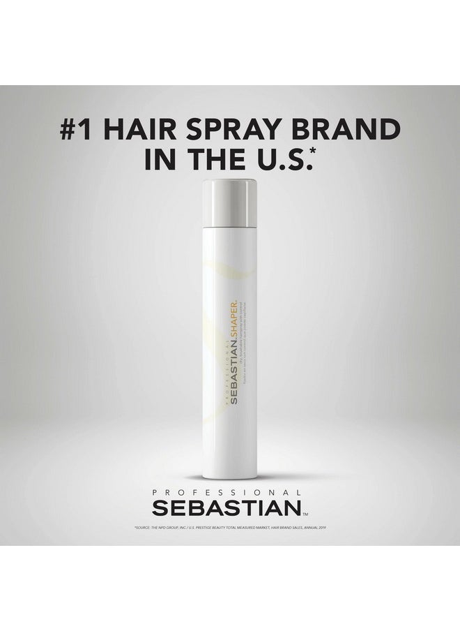 Sebastian Professional Shaper 55%, Medium Hold Hairspray, 10.6 oz