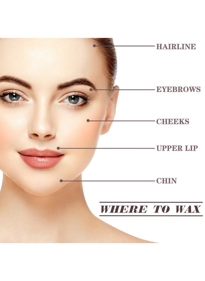 Eye Brow Wooden Wax Sticks Mini Waxing Applicator Sticks Lip Nose Eyebrow Waxing Sticks Wood Craft Small Wax Applicator Facial Hair Wax Spatula for Home Spa Hair Removal Smooth Skin Use (400 Pieces)