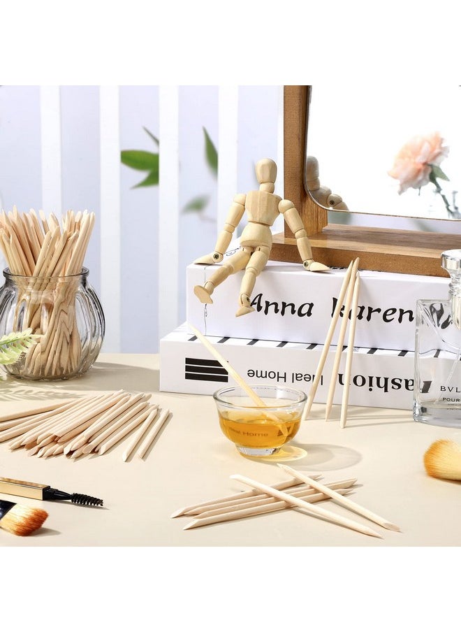 Eye Brow Wooden Wax Sticks Mini Waxing Applicator Sticks Lip Nose Eyebrow Waxing Sticks Wood Craft Small Wax Applicator Facial Hair Wax Spatula for Home Spa Hair Removal Smooth Skin Use (400 Pieces)