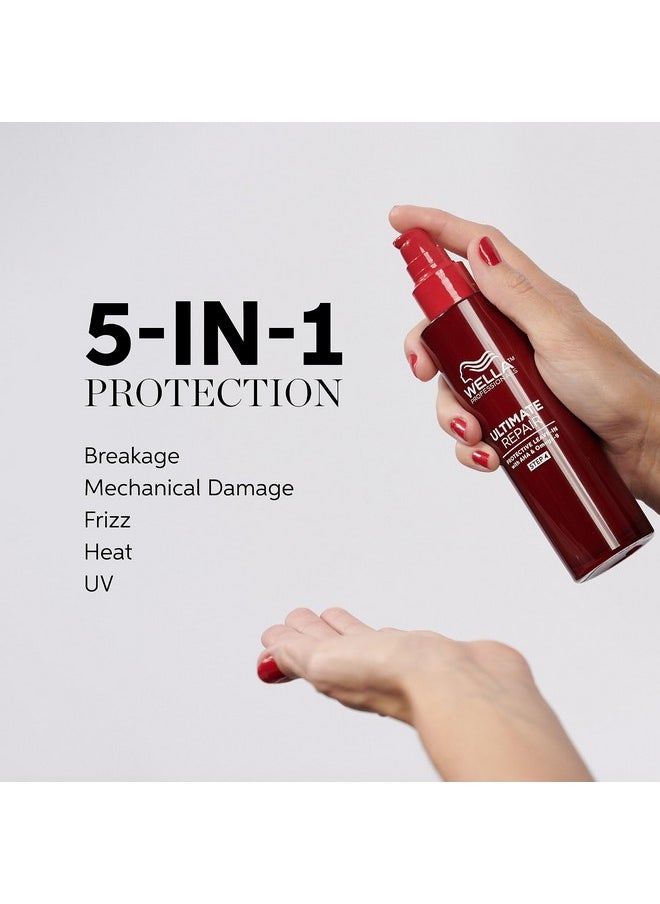 Wella Professionals ULTIMATE REPAIR Protective Leave-In Treatment|Hair Repair Treatment for Damaged Hair | Replenishes and Repairs | 4.7 Fl Oz