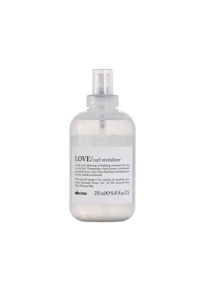 Davines LOVE Curl Revitalizer, Control Frizz And Maintain Elasticity and Bounce, 8.45 Fl Oz