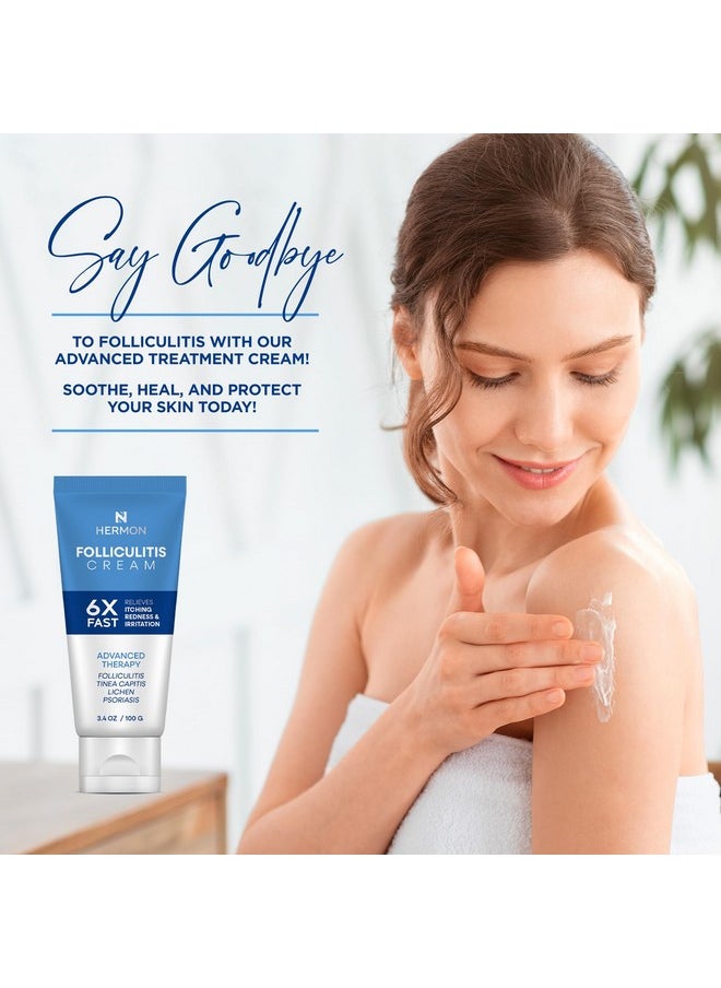 Folliculitis Treatment Cream: Effective Treatment for Folliculitis Scalp Face and Body 100g