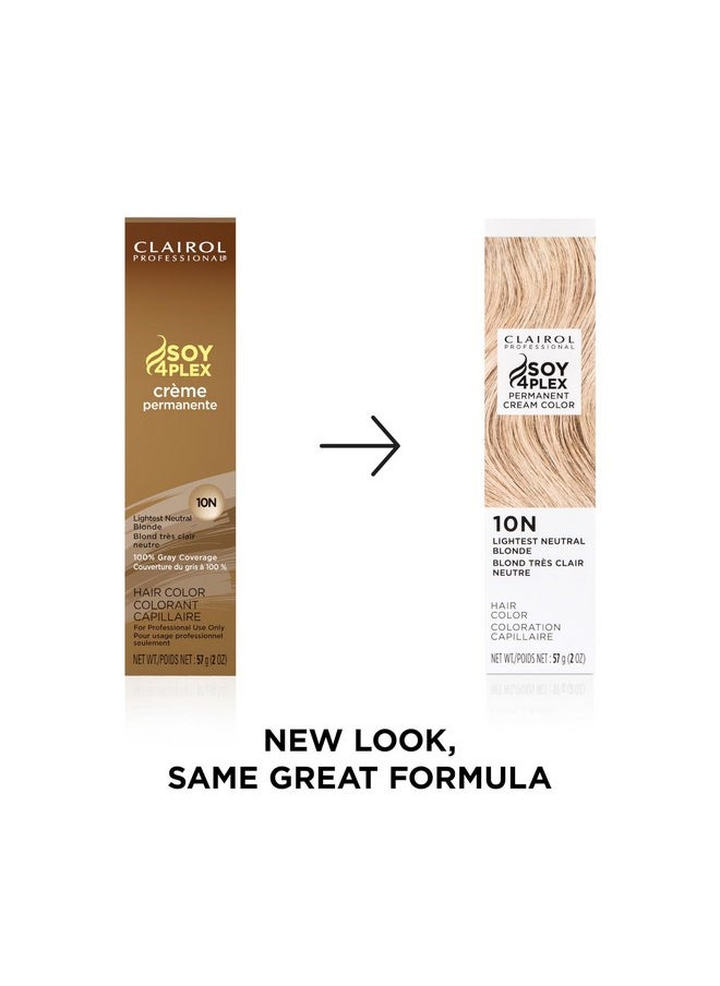 Clairol Professional Permanent Liquicolor, 10n Lightest Neutral Blonde, 2 oz. - Packaging May Vary