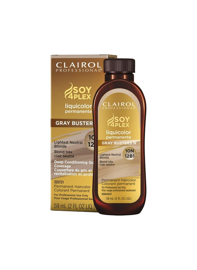 Clairol Professional Permanent Liquicolor, 10n Lightest Neutral Blonde, 2 oz. - Packaging May Vary