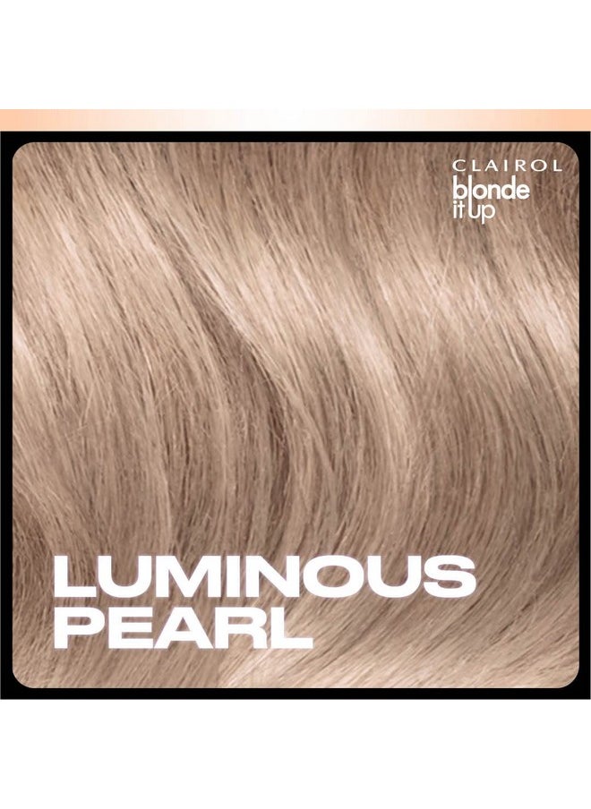 Clairol Blonde It Up Crystal Glow Toners Demi-Permanent Hair Dye, Luminous Pearl Hair Color, Pack of 1