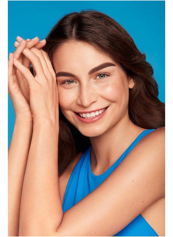 RefectoCil Natural Brown (#3) Hair Tinting Kit Includes Cream Hair Dye + Liquid Oxidant 3% + Mixing Brush & Mixing Dish