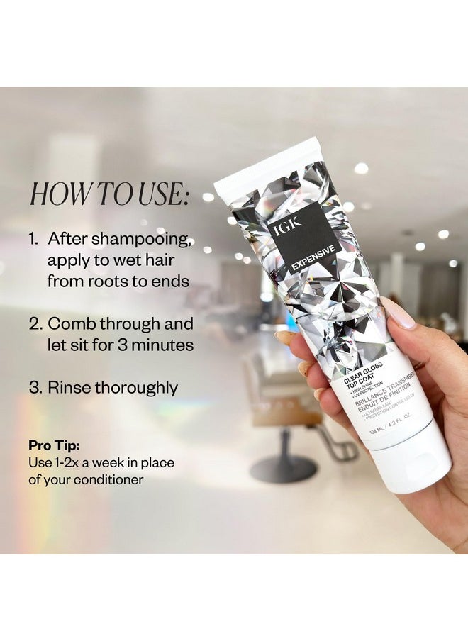 IGK Expensive Amla Oil Hi-Shine Topcoat 124 ml / 4.2 oz