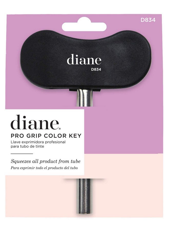 Diane Pro Grip Color Key - Hair Dye Tube Squeezer for Salon -- Black - D834