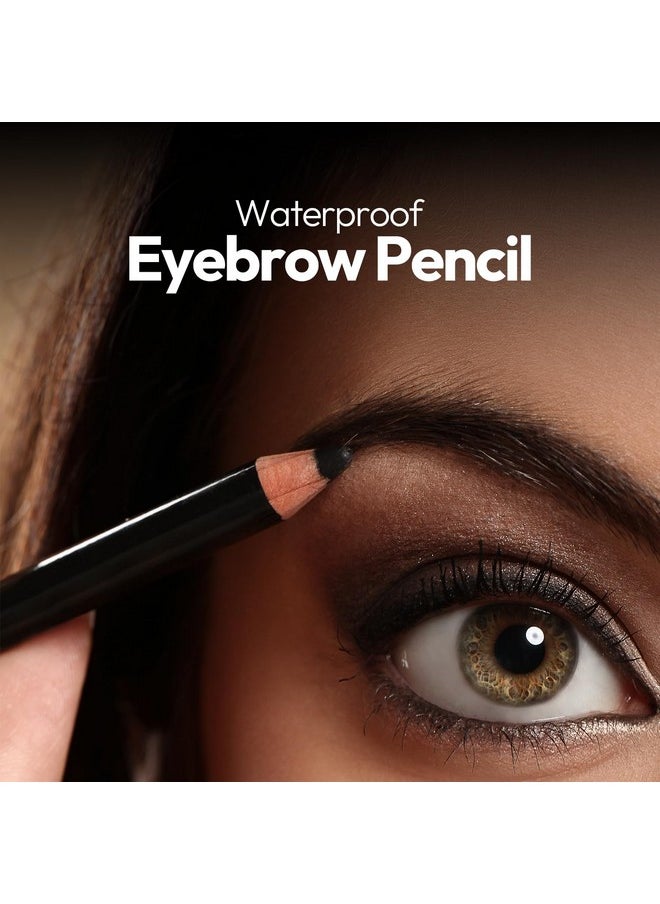 Sorme Natural Definitive Waterproof Eyebrow Pencil 0.04 oz | Smudgeproof Soft Blonde Eye Brow Pencil | Dual Purpose Brow Pencil and Brush Combo | High Definition Waterproof Eyebrow Makeup