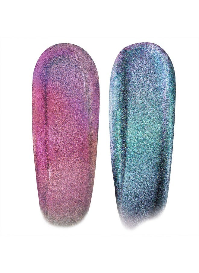 Colourpop x Stranger Things Chrome Liquid Eyeshadow Duo - Color-Shifting Chrome Eyeshadow with Long-Lasting & Ultra-Pigmented Formula - The Monster (2 Count)