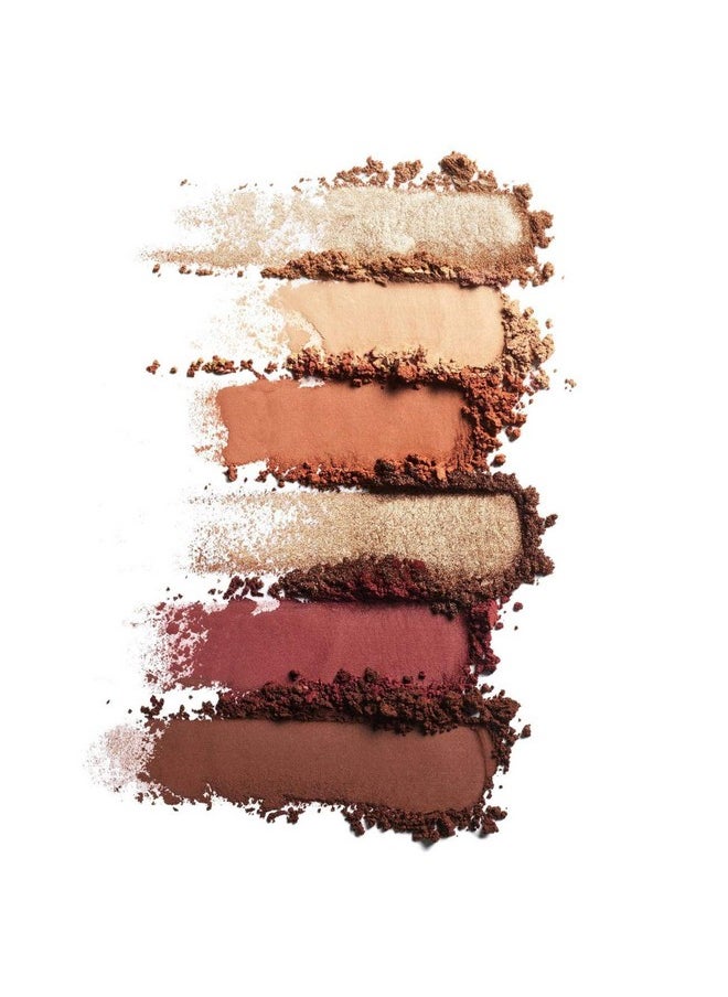 ILIA - The Necessary Eyeshadow Palette | Cruelty-Free, Vegan, Talc-Free, Matte, Satin + Metallic Highly Pigemented + Blendable Finishes (Warm Nude, 6 x 0.05 oz | 1.5 g)