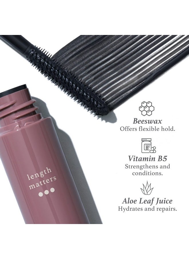 ماسكارا Julep Length Matters لإطالة الرموش قابلة للبناء، لون أسود، 0.34 أونصة سائلة