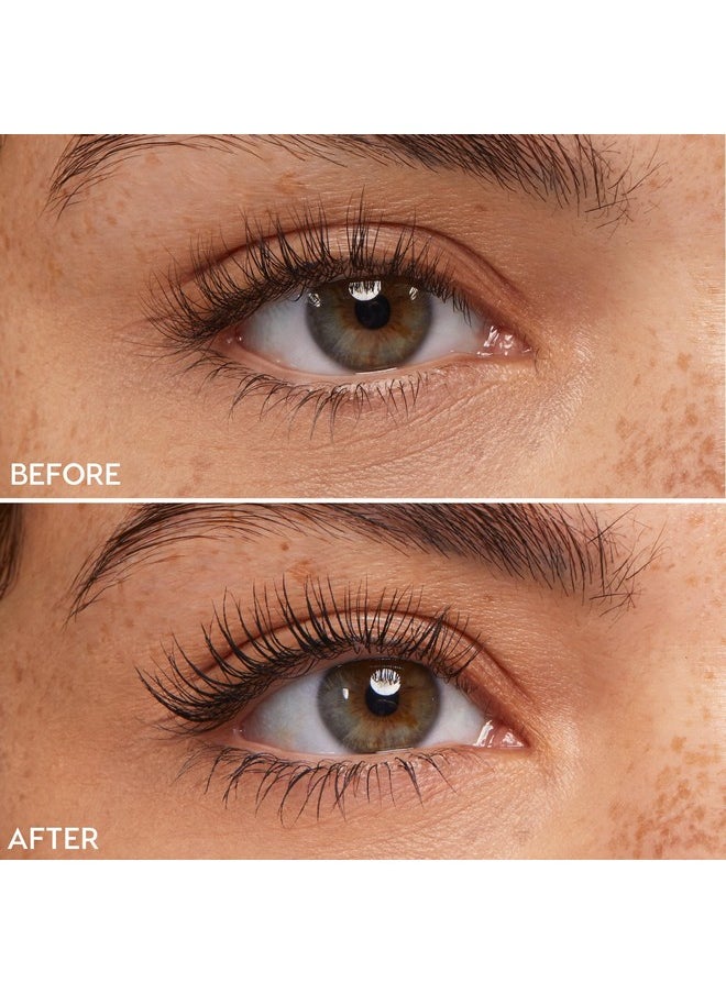 ColourPop Level Up Lengthening Mascara - Buildable Black Mascara for Lifting & Lengthening Lashes - Separates and Extends Lash Length - Conditioning Formula with Vitamin C & E - Black (0.25 oz)