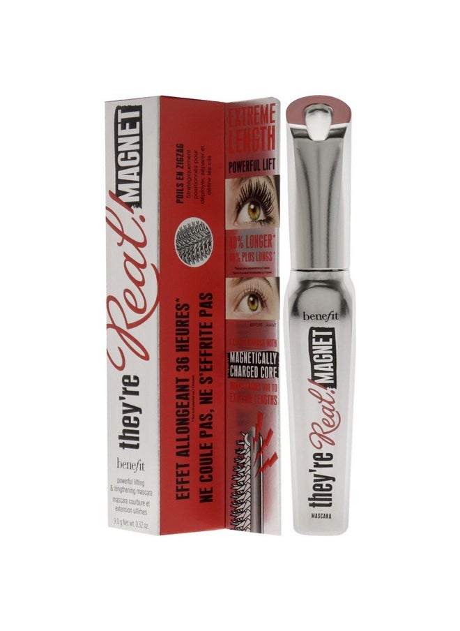 Benefit Theyre Real Magnet Extreme Lengthening Mascara - Black Mascara Women 0.32 oz