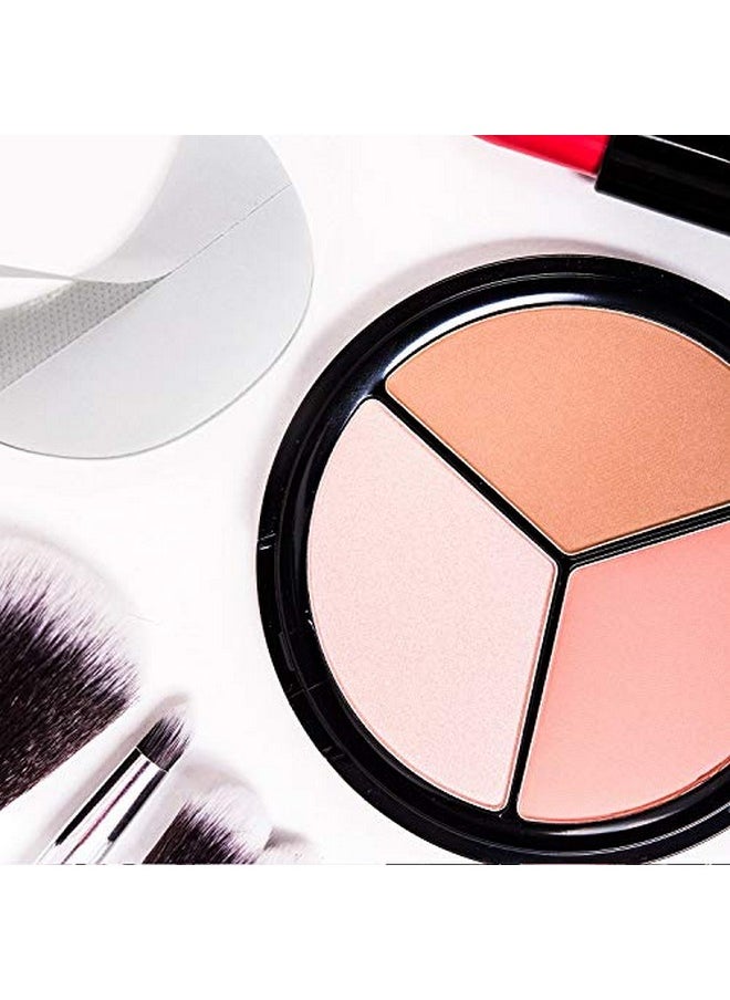 Yaomiao 200 Pieces Eyeshadow Shield Eyeshadow Gel Pad Patches Eyeshadow Stencils for Prevent Eyelash Extensions, Tinting and Lip Makeup Residue (200 Pieces)