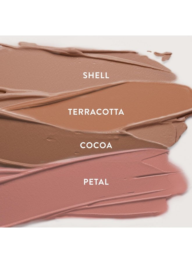 LAURA GELLER NEW YORK Just Swipe Liquid Eyeshadow - Terracotta - Cream-to-Powder - Lightweight Crease-Proof Velvety Color - Long-Lasting Finish