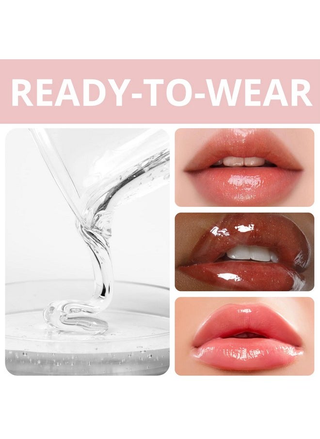 TKB Lip Gloss Base (Flexagel ME)| Clear Lip Gloss Base for DIY Lip Gloss| Ready-to-Wear| Moisturizing, High Shine, Crystal Clear, Vegan, Gluten and Cruelty free| Made in USA (5.5 Ounce (Pack of 2))