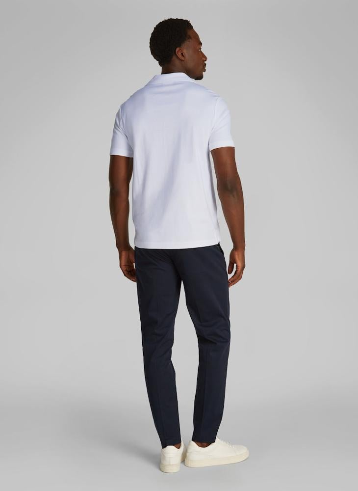 Cuban Collar Short Sleeve Polo