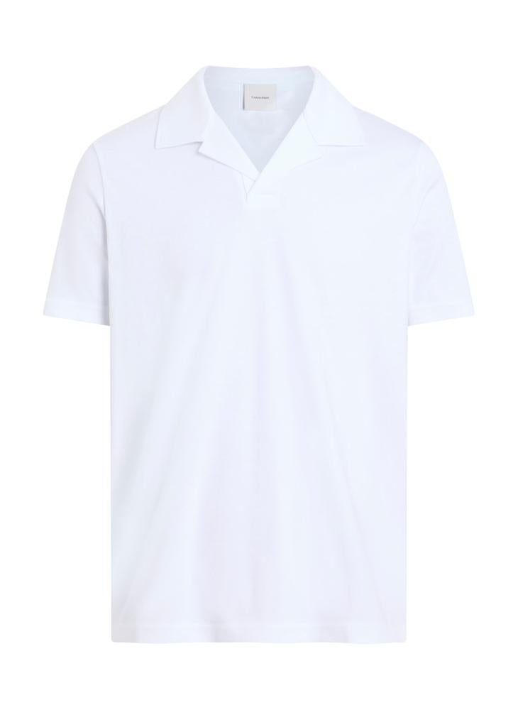 Cuban Collar Short Sleeve Polo