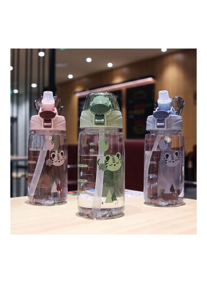 Tiger Leak Proof Water Bottle With Straw