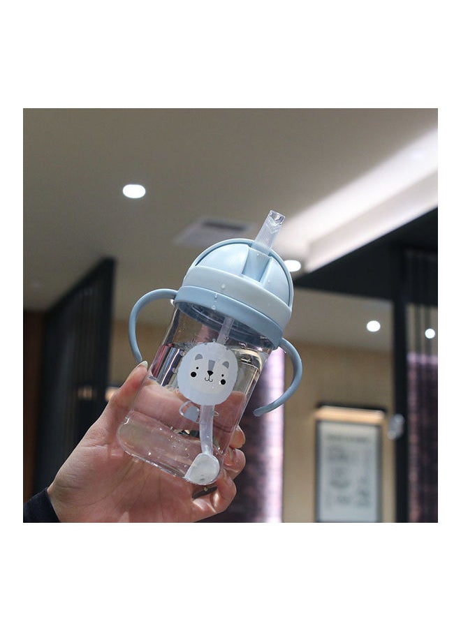 Lion Leak Proof Water Bottle With Straw