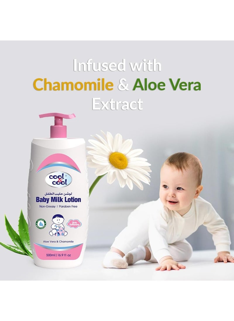 Baby Milk Lotion 2 x 500ml