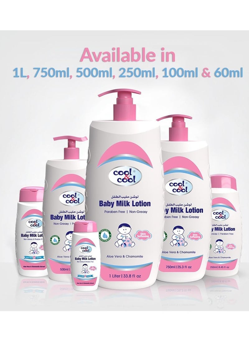 Baby Milk Lotion 2 x 500ml