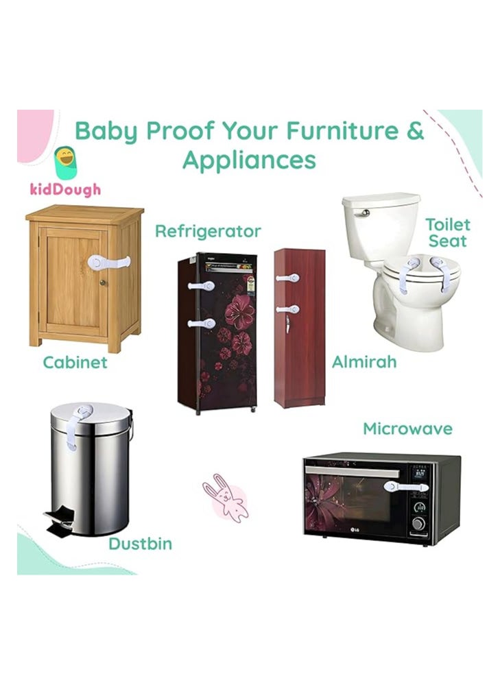 KidDough Furniture Safety Locks for Kids