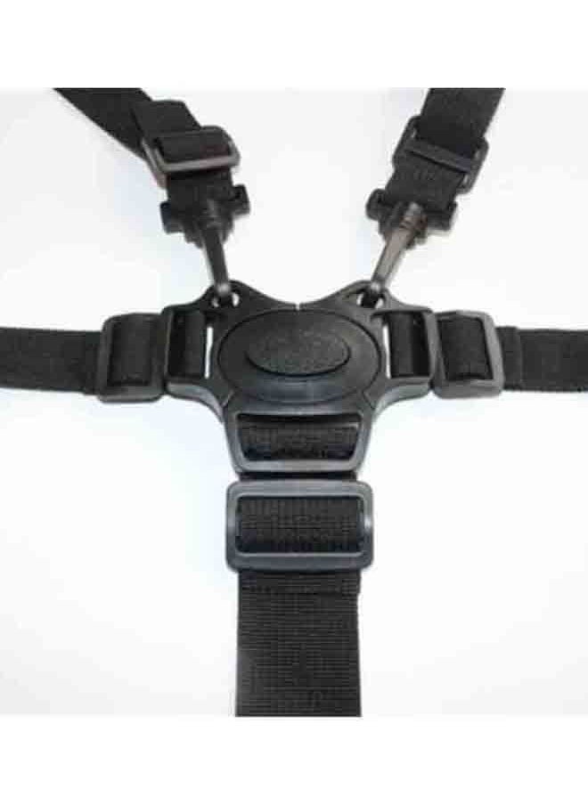 Universal Baby 5 Point Harness Safe Belt Seat Belts For Stroller High Chair Pram Buggy Children Kid Pushchair 360 Rotating Hook