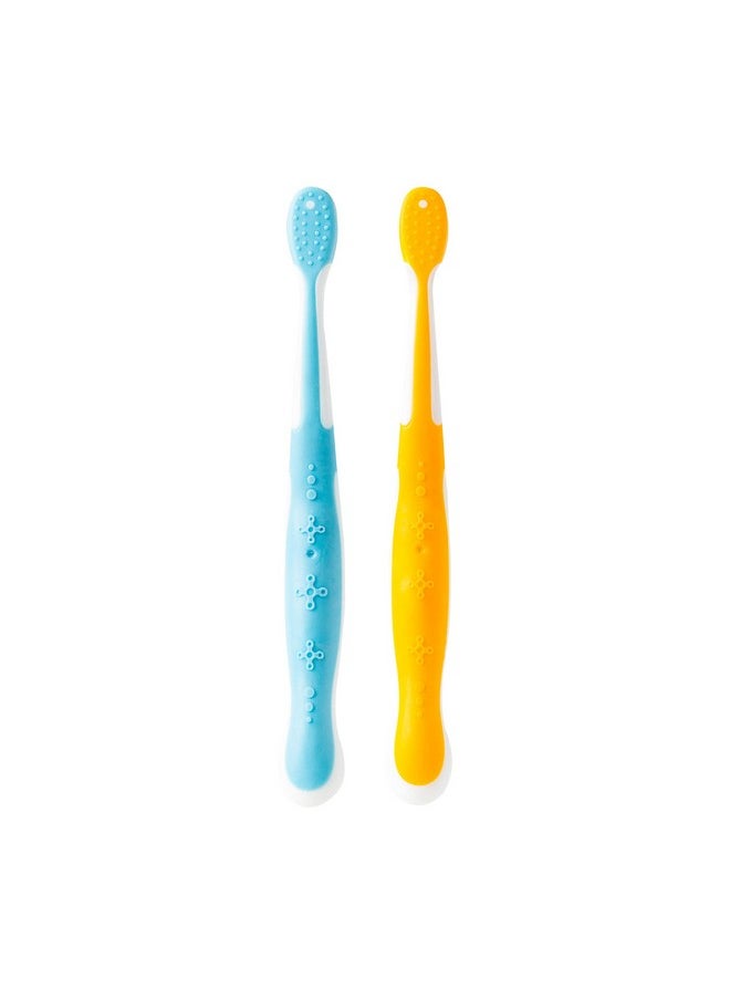 Brush Buddies Blippi Kids Toothbrushes, Manual Toothbrushes for Kids, Toothbrush for Toddlers 2-4 Years, Blippi Childrens Toothbrush, Soft Toothbrushes, 2PK