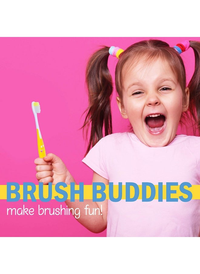 Lingito Kids Toothbrush Extra Soft, Easy Grip for Toddlers Toothbrushes | Children Size Toothbrush Pack Kids Ages 3+