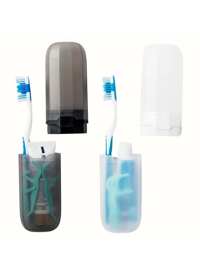 Toothbrush Case Large Travel Toothbrush Holder to Protect your Toothbrush on the Go Stylish Toothbrush Travel Case by Haloka