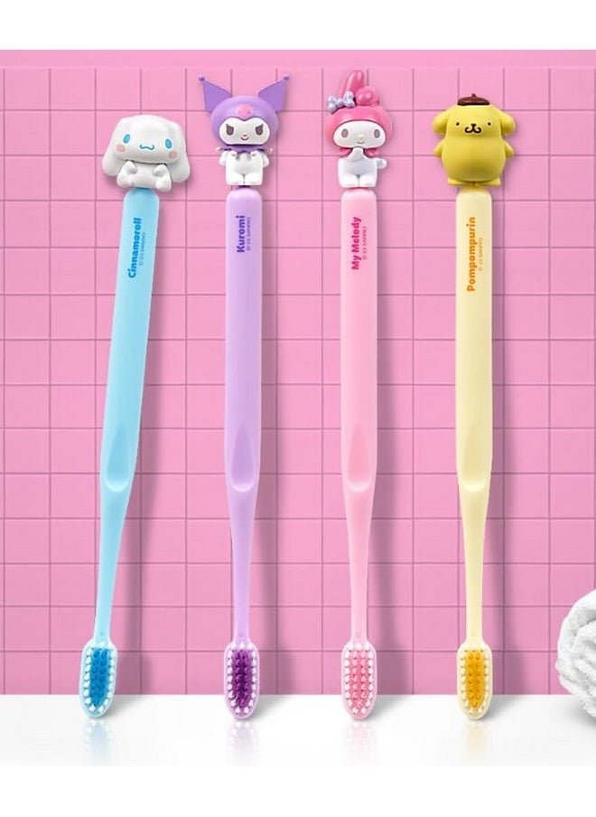 Generic 1 Count Cinnamoroll Cute Figure Toothbrush (SkyBlue)