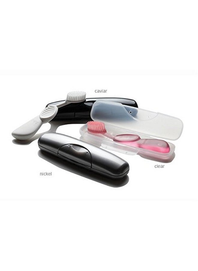 Radius Toothbrush Bundle - 1 Scuba Right Toothbrush + 1 Travel Case [Colors May Vary]