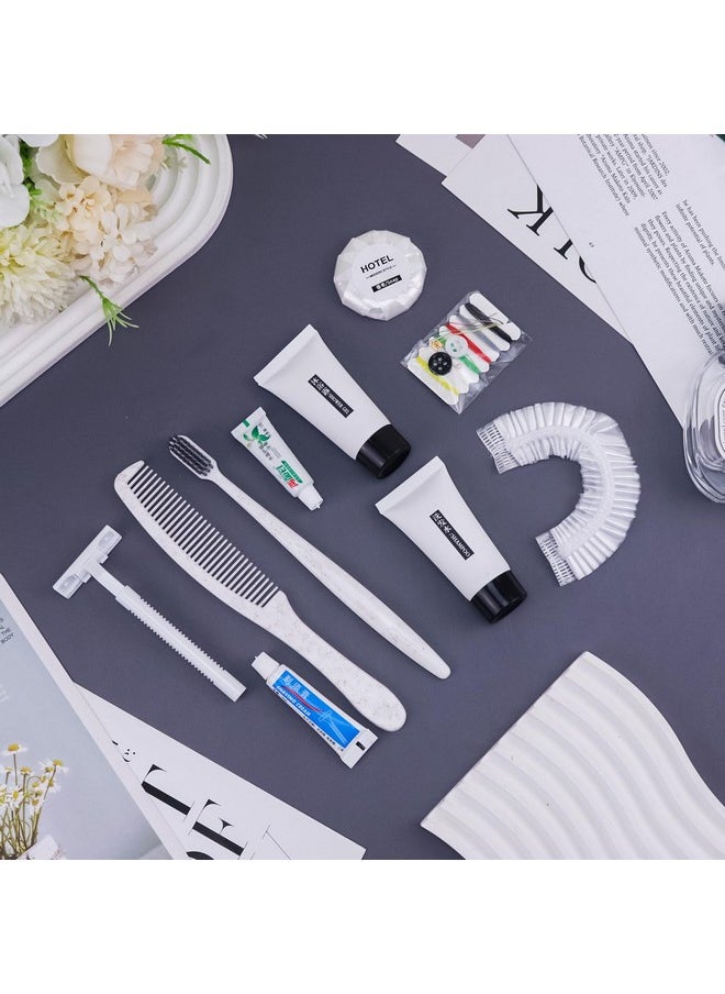 Hygiene Kit, Hygiene Kit Bulk, The Travel Hygiene Kit Is Fully Equipped, Individually Packed, Convenient For Personal Washing, Convenience Kits Suitable For Hotel, Home, Camping, Travel (12 Sets)